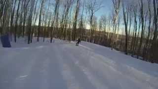 Holiday Valley 2015 Go Pro Snow Skiing