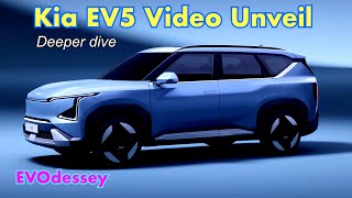 Kia EV5 Video reveal - some new details i’ve discovered