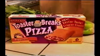 Toaster Breaks Pizza - Hot Pocket Commercial [2000]