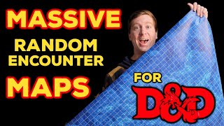 MASSIVE D&D Random Encounter Maps - Endless Uses!