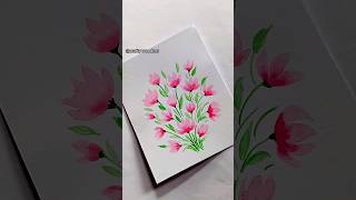 Flower Painting💖#art #painting #shorts #short #viralvideo #satisfying #trending #drawing #youtube