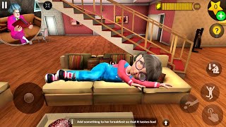 NEW UPDATE SCARY TEACH 3D   LEVES NEW FUNNY PRANK TANI VS NICK TROLL MISS T  MOD, APK    🎯Part# 31