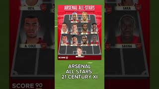 ARSENAL ALL STARS#shorts #football