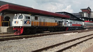 commuter line Garut moment DT di st Cicalengka