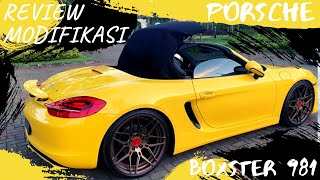 REVIEW MODIFIKASI PORSCHE BOXTER 981 | SUPER CAR PONTIANAK