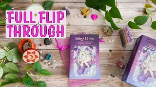 Fairy Gems: A Crystal Oracle Unboxing, Full Flip Through & Card Pull