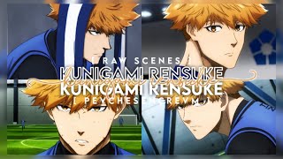 Kunigami Rensuke Raw Scenes | 1080 HD