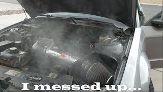 MY GIRLFRIEND BLOWS UP MY CAR PRANK! SMOKE EVERYWHERE AND IT GOES WAYYY WRONG!