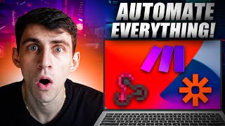 Automate Everything with Webhooks - Zapier + Make.com Workflow