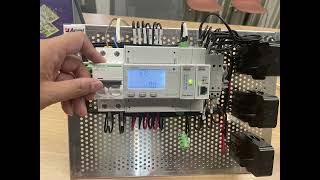 Acrel Electric | Debugging Video of Din Rail Three Phase Energy Meter ADL400