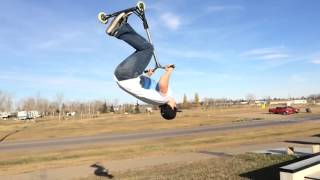 Jared Fraser And Tanner Steinwand | How To Backflip On A Scooter