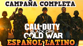 CAMPAÑA COMPLETA EN ESPAÑOL LATINO // CALL OF DUTY BLACK OPS COLD WAR //  DE PELÍCULA.