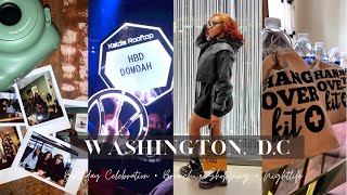 TRAVEL VLOG| D.C TRIP, BDAY CELEBRATION, NIGHTLIFE, DATING + MORE