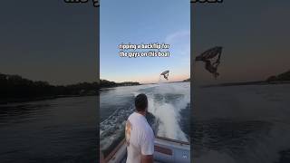 Backflip for the boys #sendit #fullsend #extremesports #jetski #flip #backflip #2stroke #boating