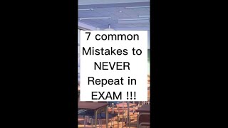 7 common mistakes to avoid during exam ✨ 📚 || Helpful tips ~ Soft study music 🎵 | Revisely