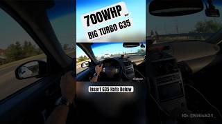 BIG TURBO G35 MOOVIN…Crazy SOUND