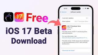 😱iOS 17 Beta Download Free | Apple Developer Account is Free Now!!!