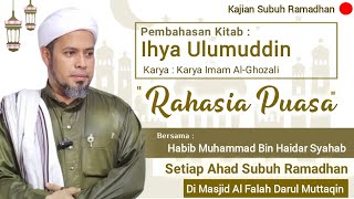 #Rahasia2 Puasa Kajian Akhir# Kajian Ramadhan Kitab Ihya Ulumuddin di Masjid DM Al Fallah Pekanbaru