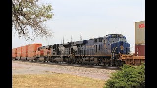 Transcon Railfanning 4/26/20 (Part 2/2) ft. NS #8103 On Mid-DPU!!