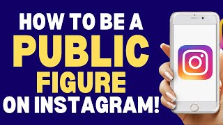 How To Be A Public Figure On Instagram 2024 | How To Always Tutorials