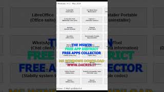 Raccolta Microsoft Windows Free App District Free Apps Collector