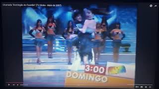 Vinheta Domingao Do Faustao (Canal Viva/Rede Record HDTV) (2007/2008)