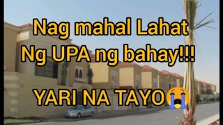 GRABE NAG TAASAN NA ANG UPA NG MGA BAHAY SA SAUDI 😭 #houserental