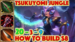 SMITE HOW TO BUILD TSUKUYOMI - Bit Slayer Tsukuyomi Skin Showcase + Tsukuyomi Jungle Build 2021