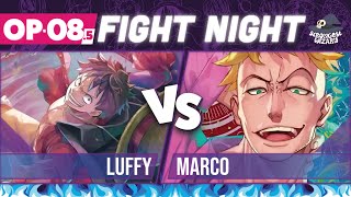 Luffy vs Marco : One Piece Card Game : OP08.5 Match