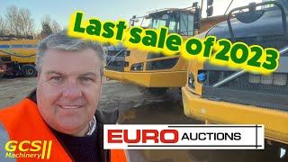 Euro Auctions last (LEEDS) sale of 2023, What would you have paid for these tractors?