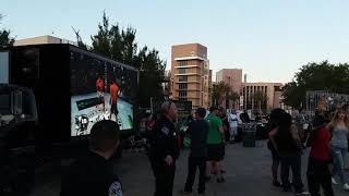 Henderson, NV - LED Billboard Truck MMA Event