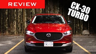 2021 Mazda CX-30 Turbo Review / Extra Compact Crossover SUV with More Power than a Sports Car