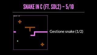 Snake in C (ft. SDL2) – 5/10