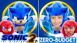 SONIC 2 With ZERO BUDGET! Sonic The Hedgehog Official Trailer MOVIE PARODY By KJAR Crew!