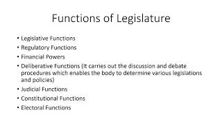 BE- Structure of Legislation in India