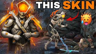 Fireguard new skin testing in ranked!🤤🔥| fireguard shadow fight arena| shadow fight 4 fireguard