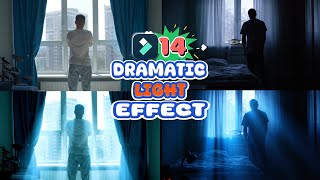 FILMORA 14 | DRAMATIC LIGHT EFFECT | BCC PLUS RAYS EFFECT