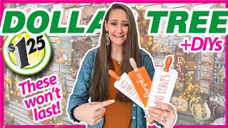 🏃🏻‍♂️RUN!!!!⭐️HOTTEST DOLLAR TREE FINDS YET⭐️ + DIYs & Decor