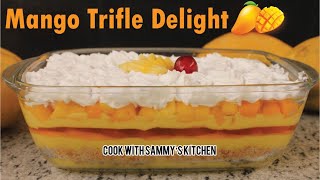 Mango trifle dessert recipes | Summer special recipe by Sammy