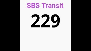 SBS Transit Hyperlapses - Service 229