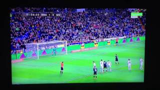 Kevin Gameiro Penalty Miss ~ Real Madrid - FC Sevilla