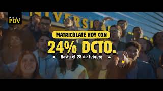 PDV // ADMISIÓN 2023 / 24% DCTO