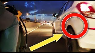 Car almost Hit my Mobile when recording | Electronics City Flyover Bengaluru Night View