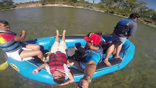 Bow river rafting capsize!!!