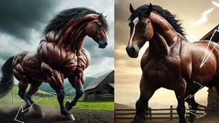 The Most Strongest Horse Breed In The World: You Won’t Believe Your Eyes!