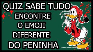 Encontre O Emoji Diferente Do Peninha | Quiz Sabe Tudo #Shorts