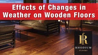 Effects of Changes in Weather on Wooden Floors and How You Can Prevent Them to a Degree : Tutorial