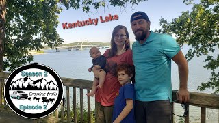 s2e2 RV Life, Kenlake campground Kentucky, Fenton bike trail