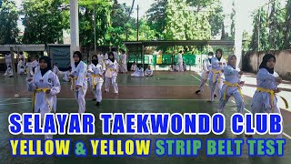 YELLOW & YELLOW STRIP BELT TEST 19 MARCH 2023 (SELAYAR TAEKWONDO CLUB)