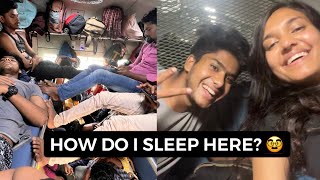 Surviving 30 Hours on INDIAN TRAIN | American Girl's 1st Time In GENERAL Coach